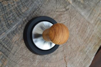 Espresso-Tamper aus Olive – Bild 2